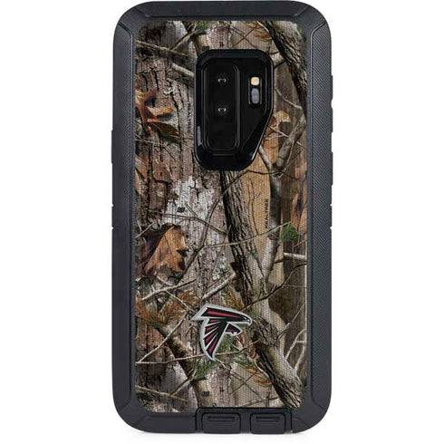 NFL Atlanta Falcons Realtree AP Camo Otterbox Defender Galaxy Skin